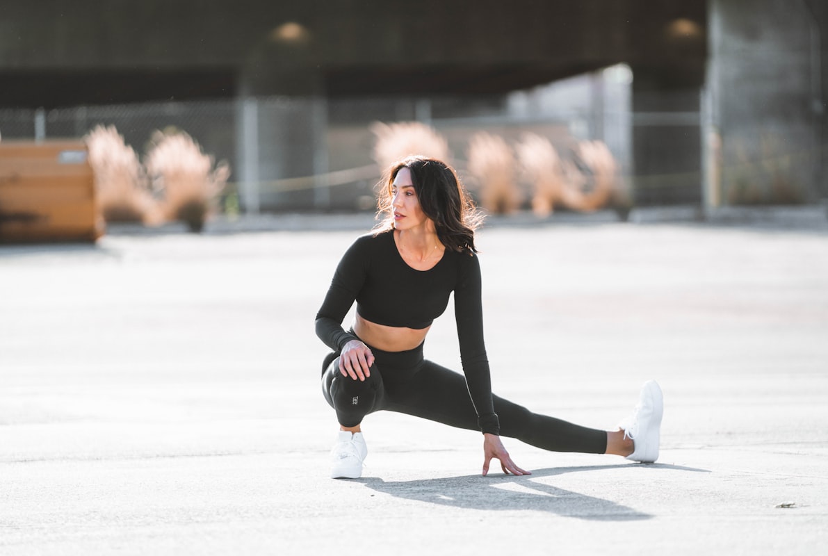 Shoulder and chest stretching practice